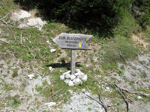 Der Weg ist nicht zu verfehlen