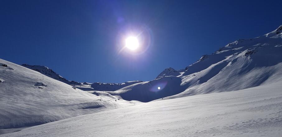 Traumhaftes Skigelände