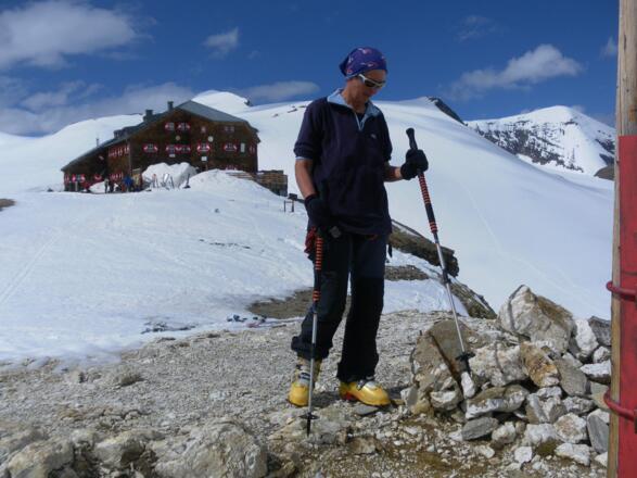 Oberwalderhütte am Hohen Burgstall.