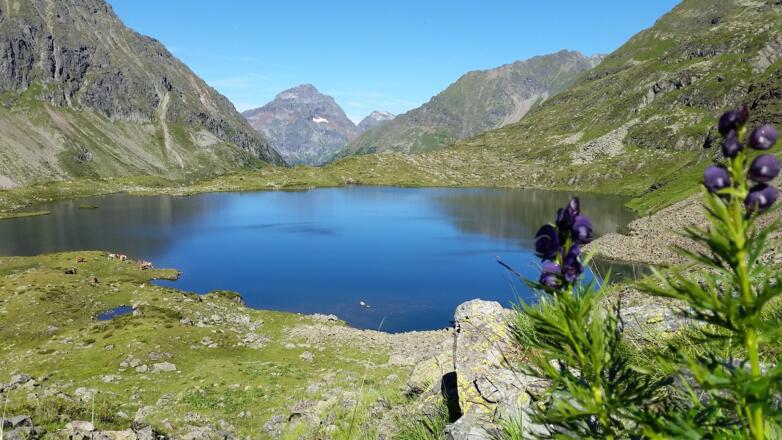 Blick auf den 3 Landschitzsee