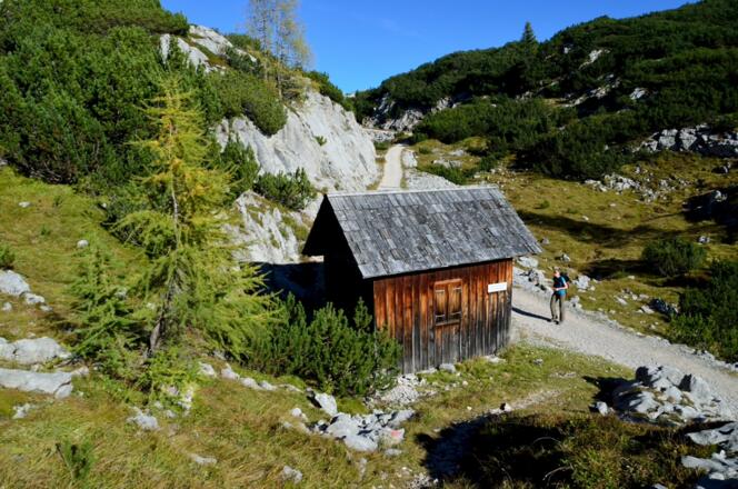 Zurück auf dem Karstlehrpfad