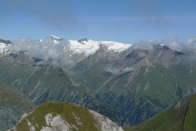 Blick vom Gipfel Richtung Venediger