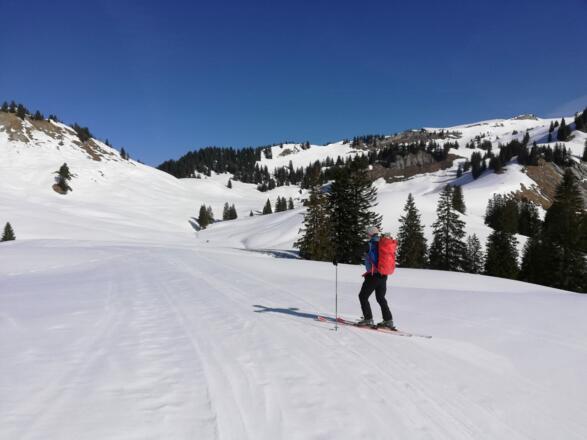 Unweit der Unteren Saluver Alpe