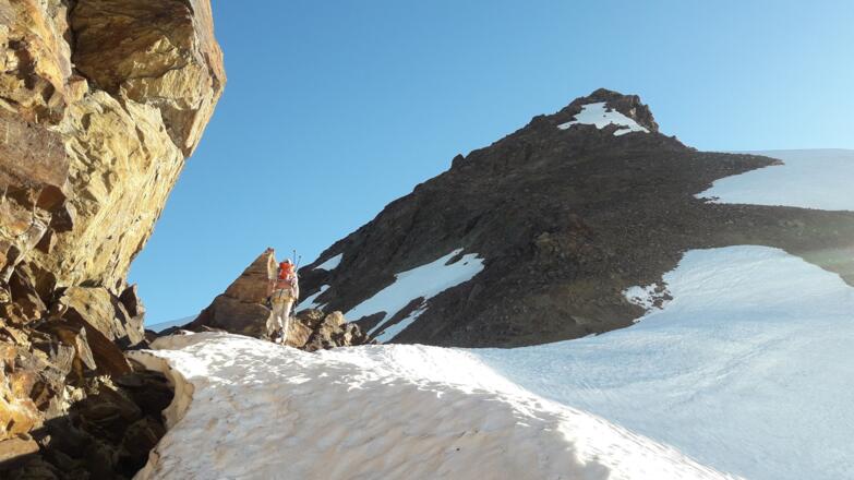 Egghornlücke mit Südgrat zum Silvrettahorn