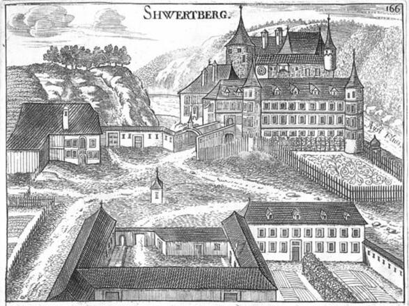 Schloss Schwertberg, Stich Vischer