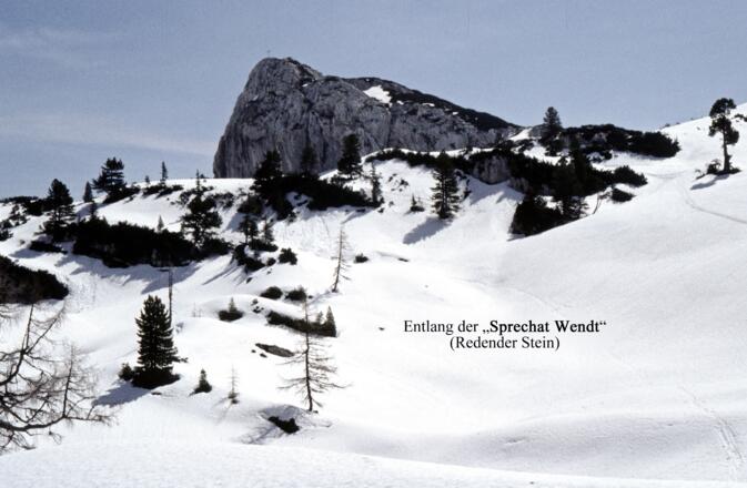 Unterhalb des Redenden Stein (Sprechat Wendt)