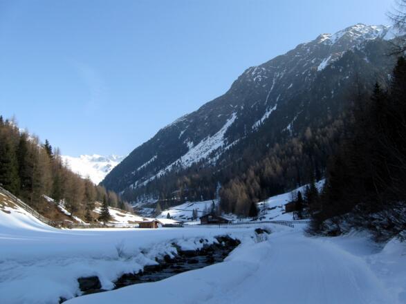 Kurz von den Larstighöfen.