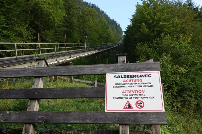 Ausgangspunkt der Tour ist bei der Standseilbahn auf den Salzberg