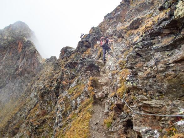 Kurz vor der Scharte "Niederl".