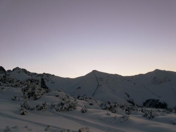 Blick hinüber auf&#039;s Hoadl