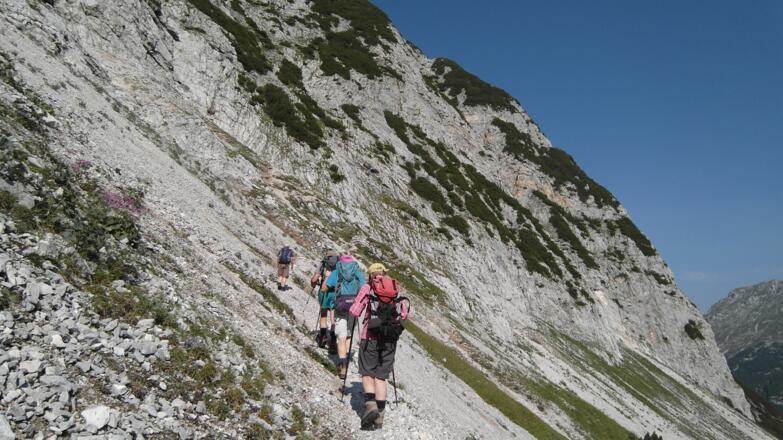 Am Beginn des Brendelsteigs