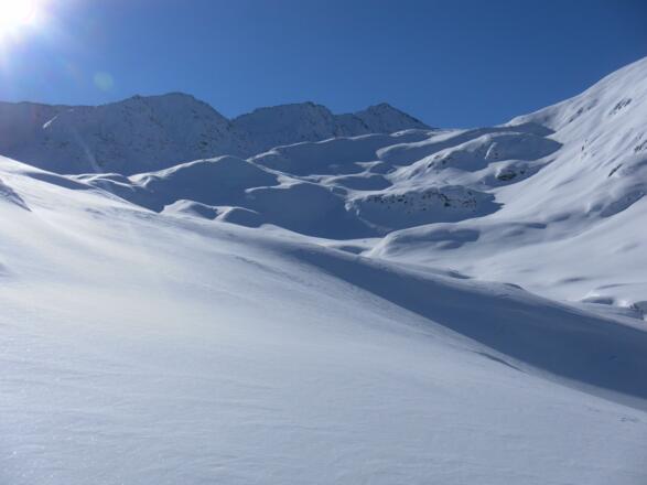 herrliches kupiertes Gelände der Stalleralm
