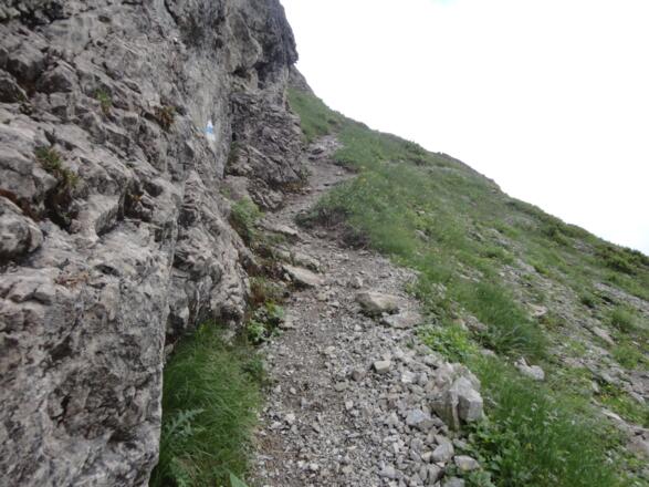 Aufstiegsweg zur Hochschere