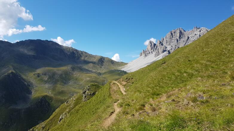 Ganz schön weit bis zum Seejöchl