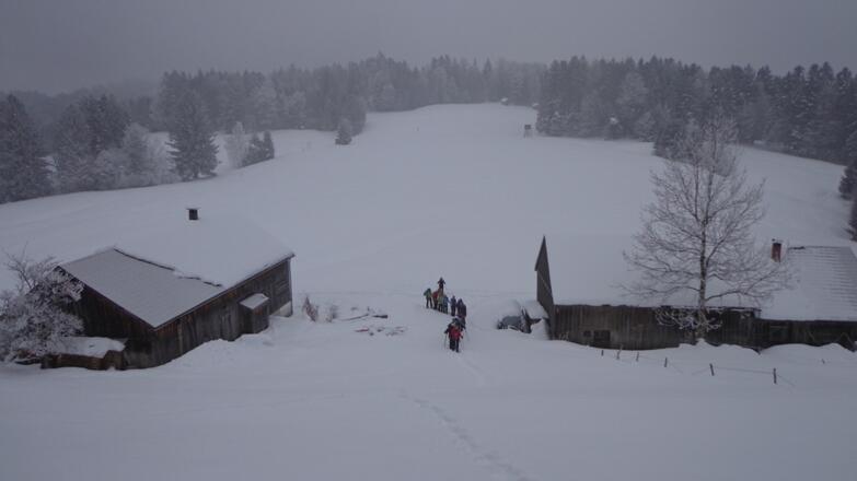 Zwischen Klaratsberg und Standstattkogel