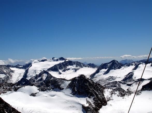 Zuckerhütl vom Schrankogelgipfel gesehen
