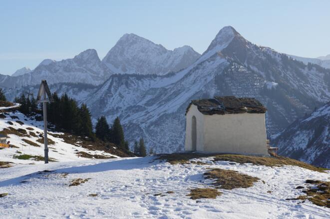 Im Bereich der Alpe Oberdamüls