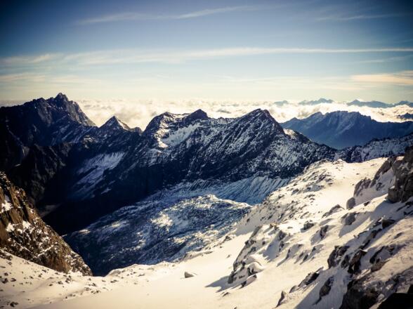 Ausblick am Rotgratferner