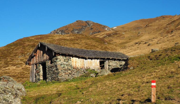 Viehunterstand ca. 1890m am Direktanstieg