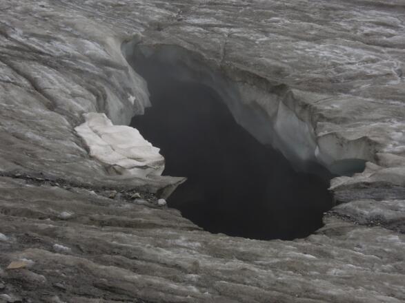 Gefahr auf dem Gurgler Ferner