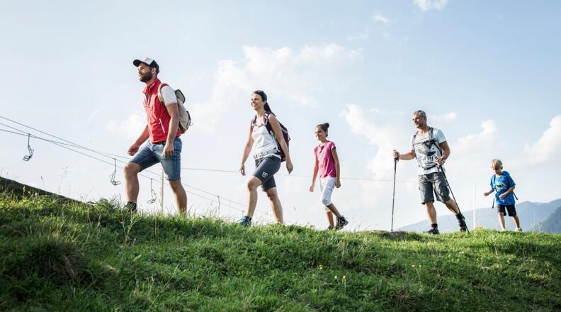 Familienwandern in Egg-Schetteregg