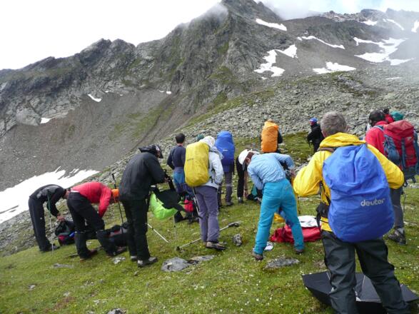 Am Äusseren Schwarzjoch.
