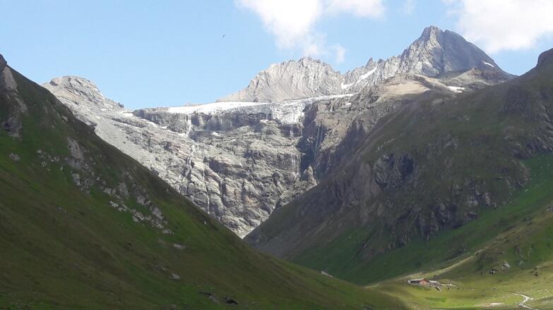 hinteres Teischnitztal, Pifang-Alm, Teischnitzkees und Großglockner