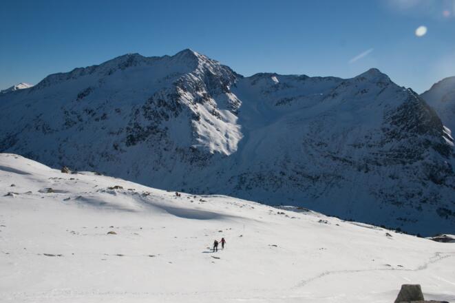 Herrliches Skitourengelände