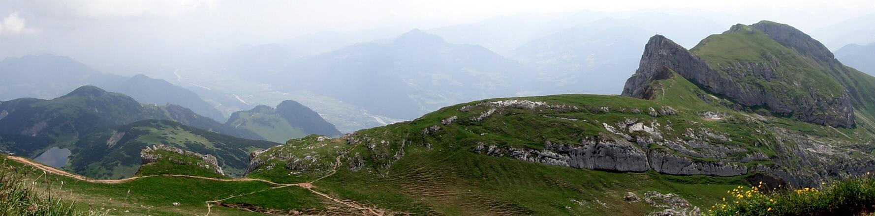 Panorama von der Rofanspitze