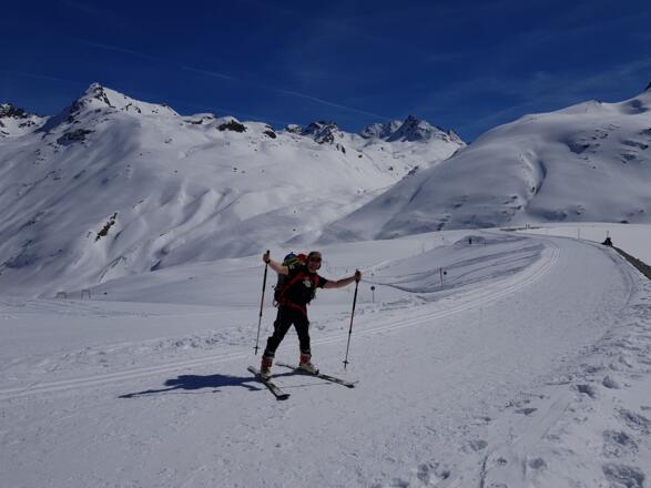Tag1, Start am Silvrettasee