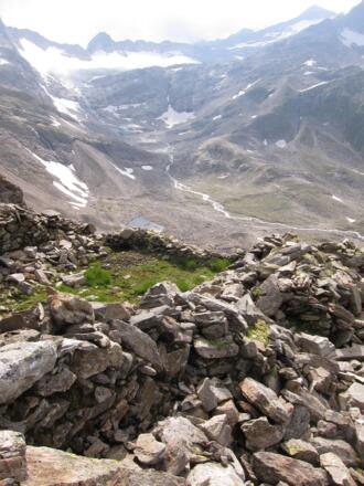 Talschluss des Hüttwinkltals (historischer Bergbau) (23.07.2017)