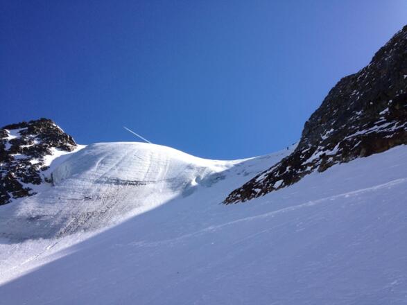 Abfahrt wenn möglich neben dem Schnabel