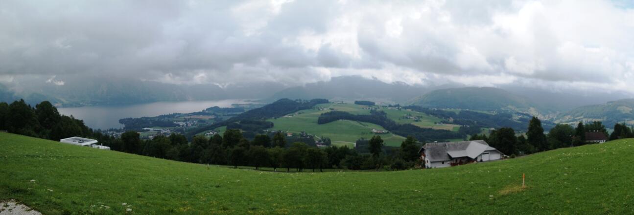 Traumpanorama vom Gmundnerberg.