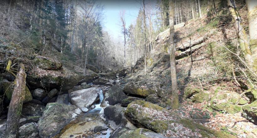 Stillensteinklamm im Winter