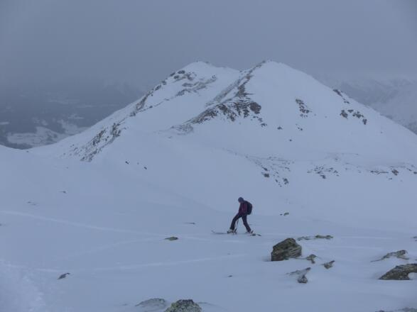 Verbindungskamm zum Angerbergkopf
