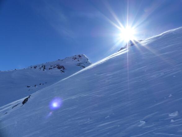 Die Murkarspitze - ein alpiner und deshalb selten besuchter Gipfel.