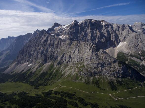 Birkkarspitze und Ödkarspitzen (von links)