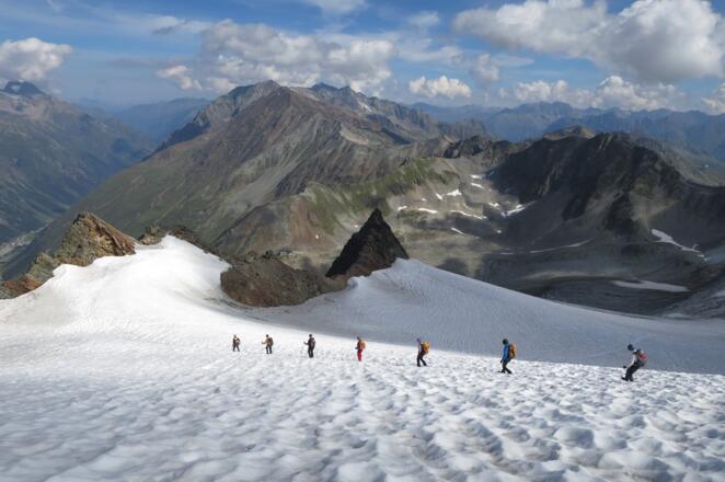 Abstieg wie Aufstieg.