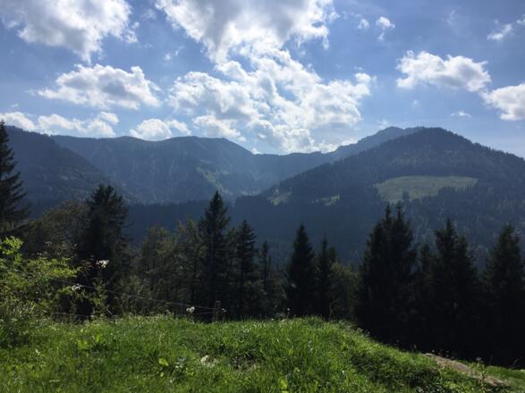 Von Kohlhalde Blick auf Mörzel