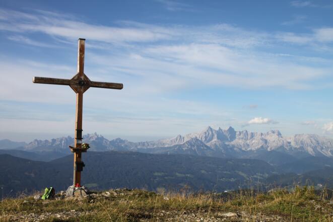 Lackenkogel mit Dachsteinmassiv