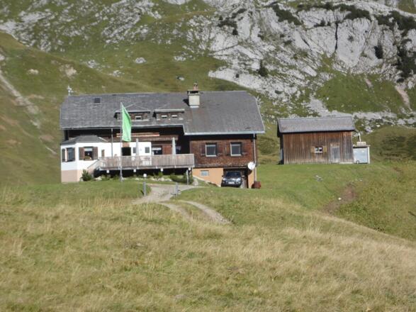 Startpunkt Biberacher Hütte 1846 m