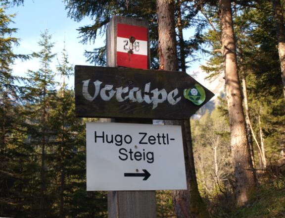 Steigbeginn um 970 m