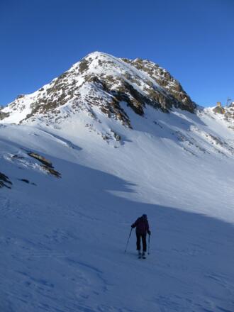 Sattel zwischen Isidor und Schußgrubenkogel