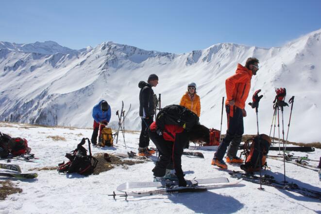 am Gipfel (eigentlich eine Kuppe ohne Gipfelkreuz)