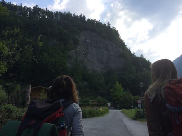 Kletterwand in Weissbach