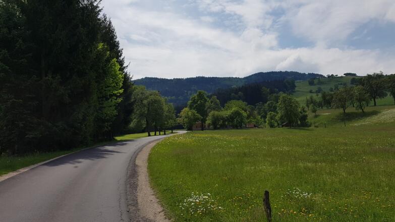Auffahrt zum Monument