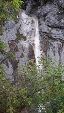 Wasserfall in der Vorderkaserklamm