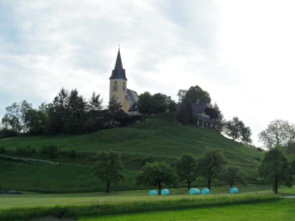 Frauenstein ist der Ausgangsort dieser Etappe.