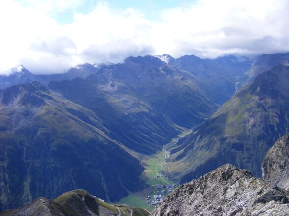 Blick von der Gaisspitze Richtung Silvretta