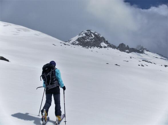 am Eiswulst vor der Bachmayrspitze